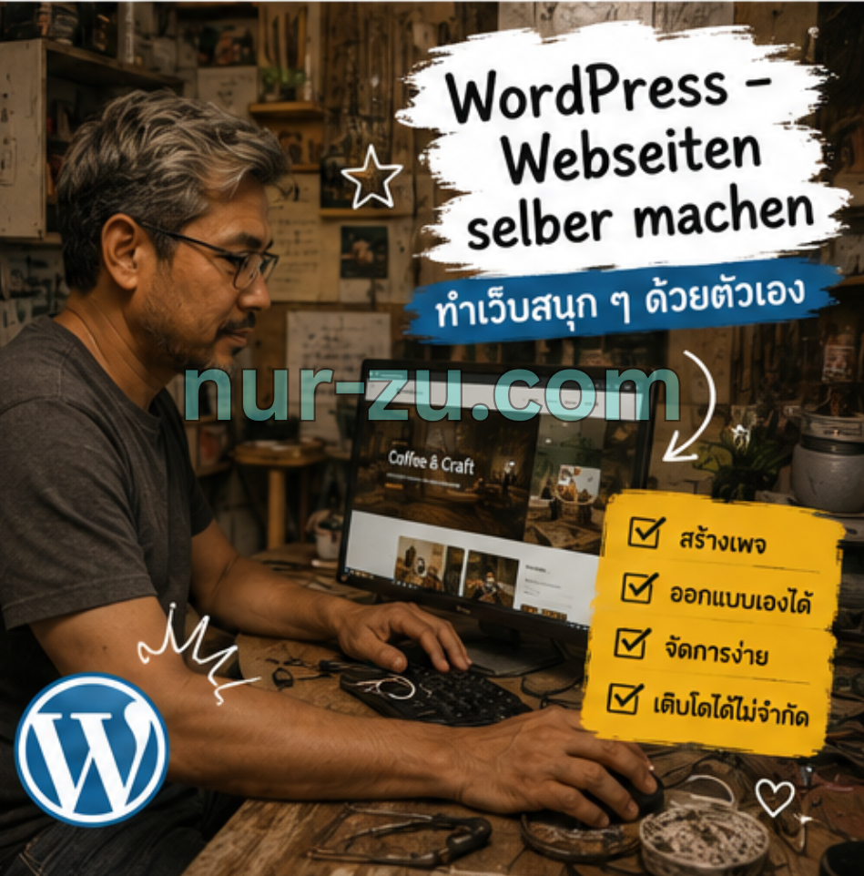 🌍 WordPress – Webseiten selber machen ทำเว็บสนุก ๆ ด้วยตัวเอง